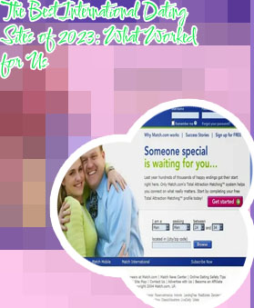 Best international dating sites